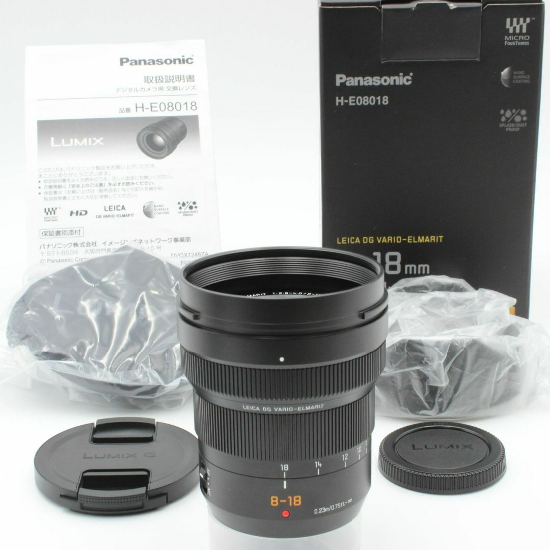 極美品 パナソニック LEICA DG 8-18mm f2.8-4.0 | フリマアプリ ラクマ