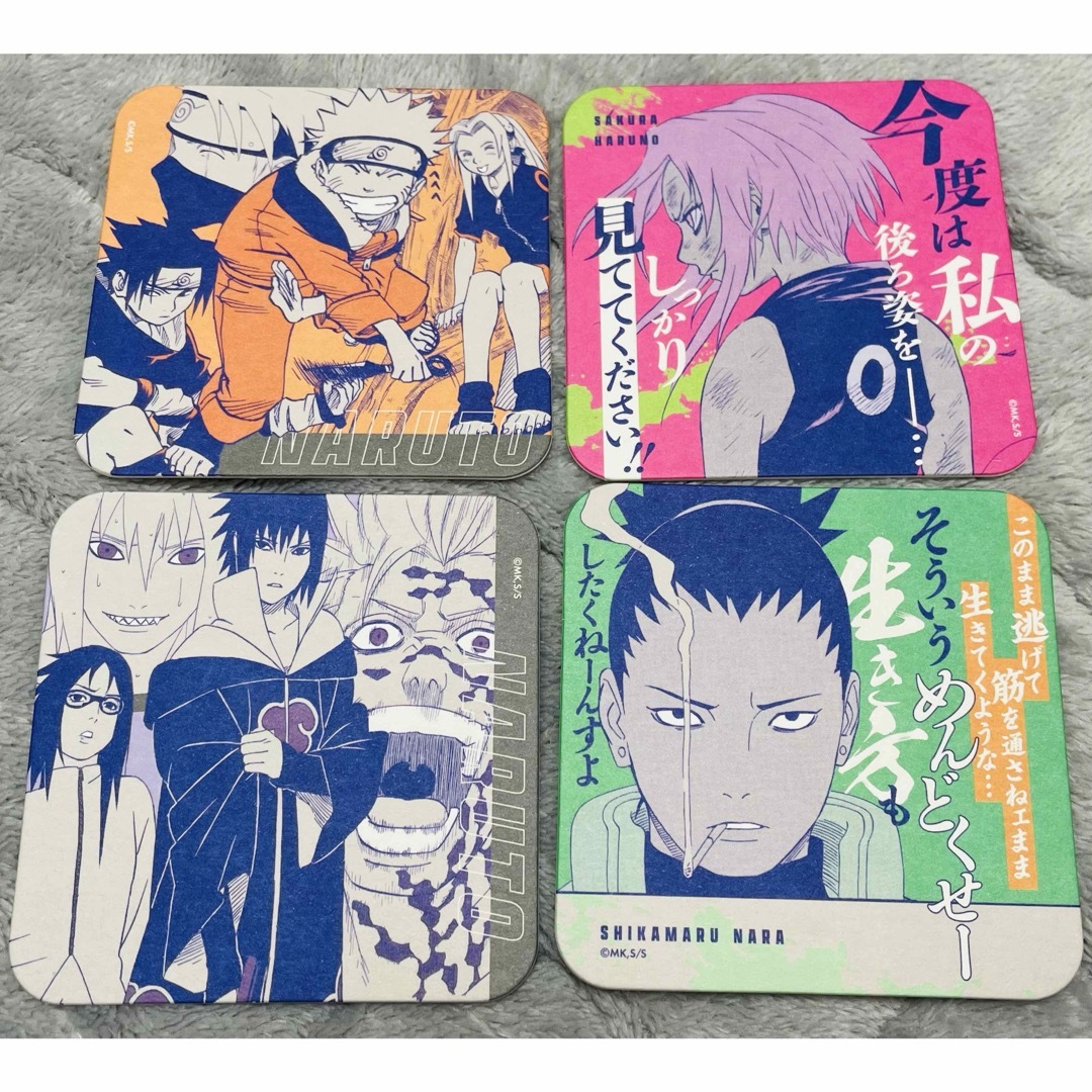 NARUTO アートコースター カカシ サクラ サスケ ナルト シカマル NARUTO アートコースター カカシ サクラ サスケ ナルト シカマル