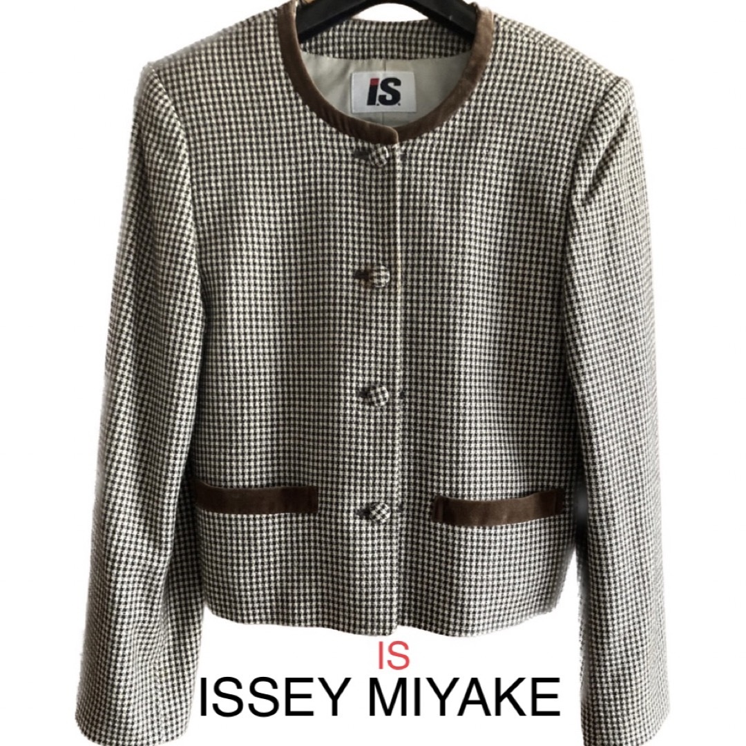 ISSEY MIYAKE IS 茶系ジャケット　イッセイミヤケジャケット/アウター