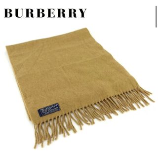 バーバリー(BURBERRY)のburberrys of London カシミヤマフラー  ベージュ　マフラー(マフラー/ショール)