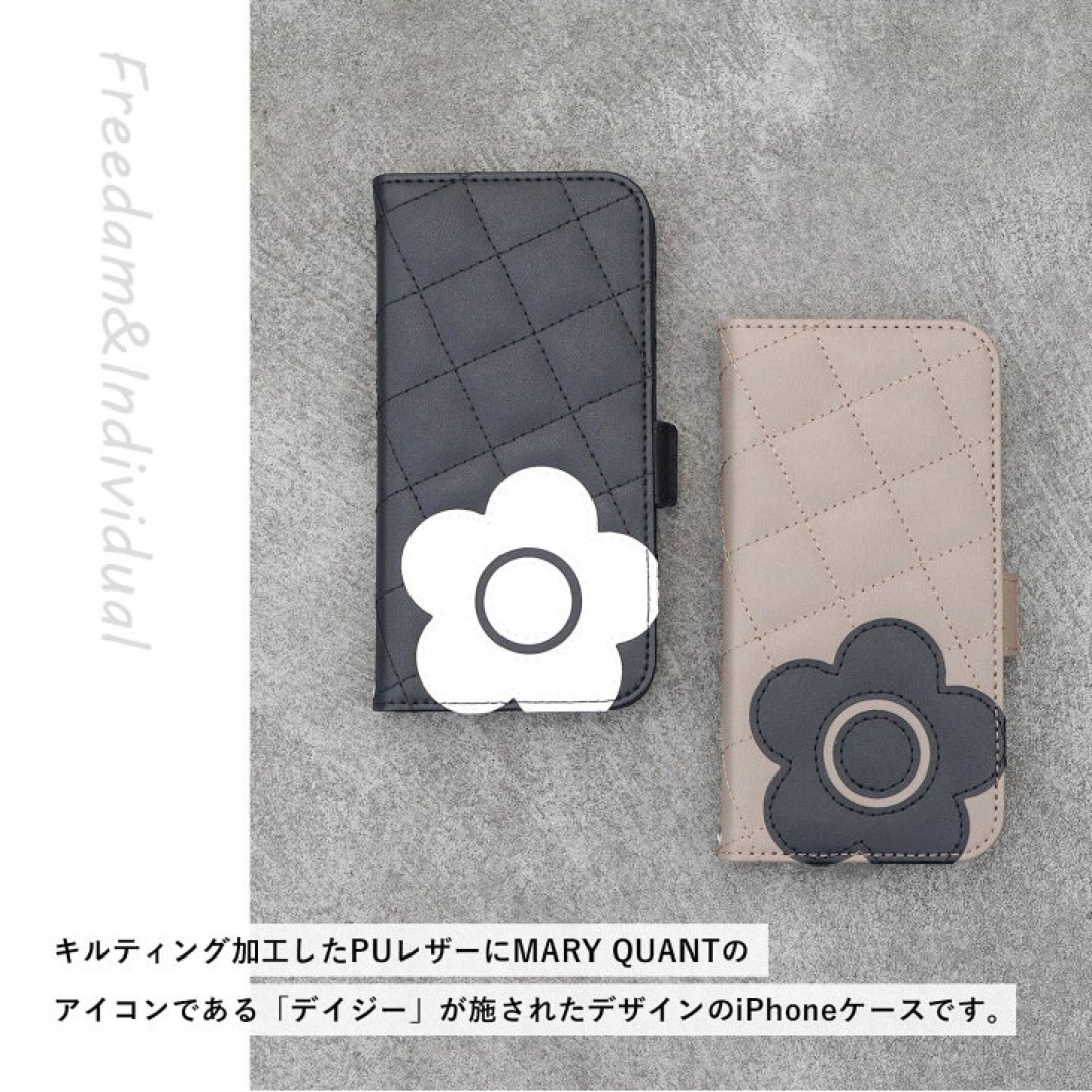 MARY QUANT - 新品 マリークワント iPhone15 手帳型 ケース MARY QUANT - 新品 マリークワント iPhone15 手帳型 ケース