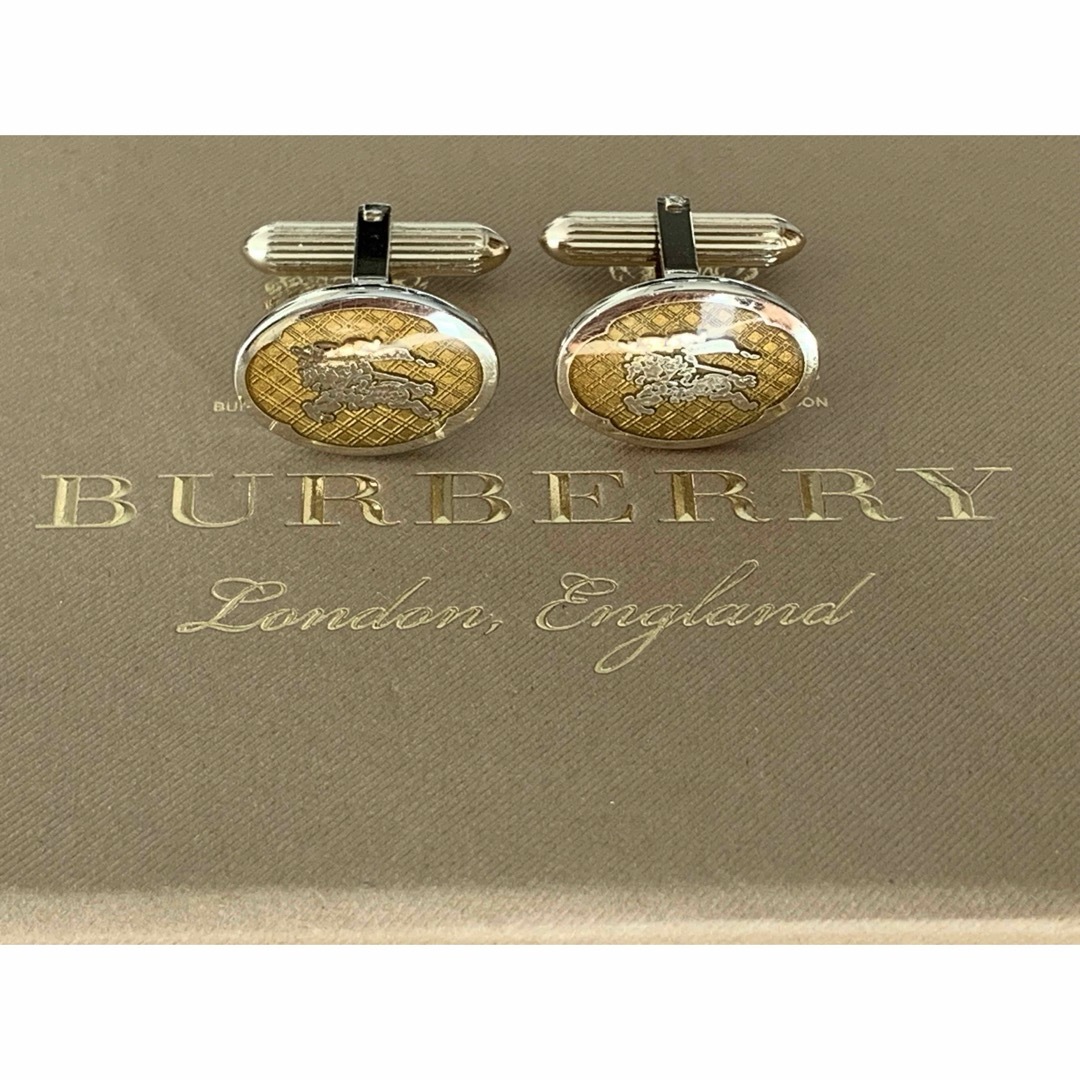 BURBERRY(バーバリー)のBurberrys スターリングシルバー製カフリンクス※付属品無し メンズのファッション小物(カフリンクス)の商品写真