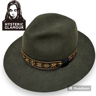 K03379新品 HYSTERIC GLAMOUR × STETSON ハットウール