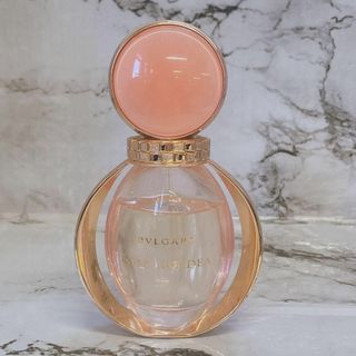 ブルガリ(BVLGARI)の美品　ブルガリ　香水　オードパルファム  50ml ROSEGOLDEA(香水(女性用))