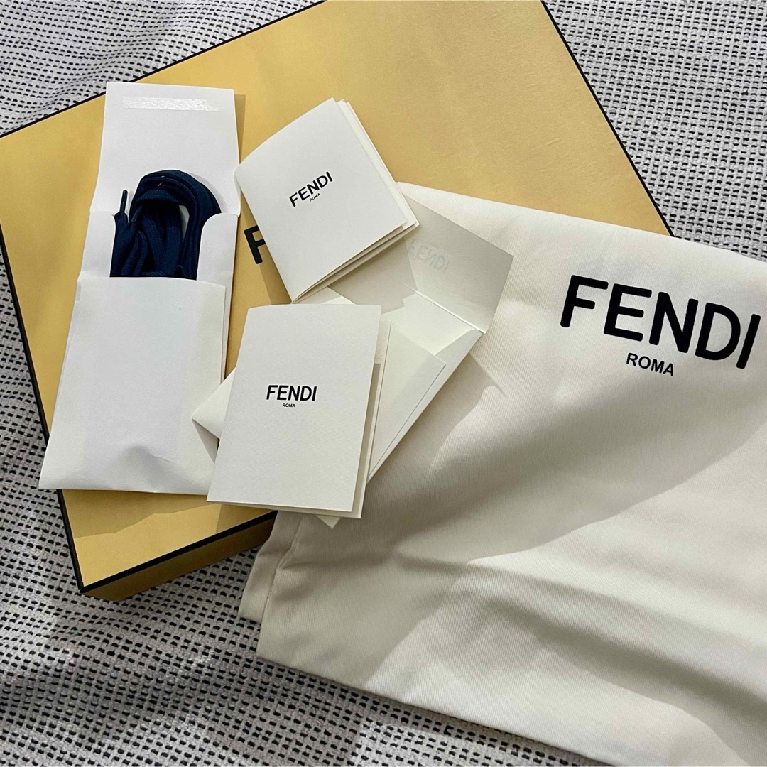 FENDI - フェンディのフォースレースアップスニーカー 24-24.5cm FENDI - フェンディのフォースレースアップスニーカー 24-24.5cm