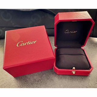 空箱Cartier カルティエ リングケース　指輪ケース空箱　未使用1箱(リング(指輪))