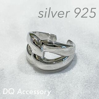 Silver925 オープンリング メンズ　シルバー　銀　指輪 R-039(リング(指輪))