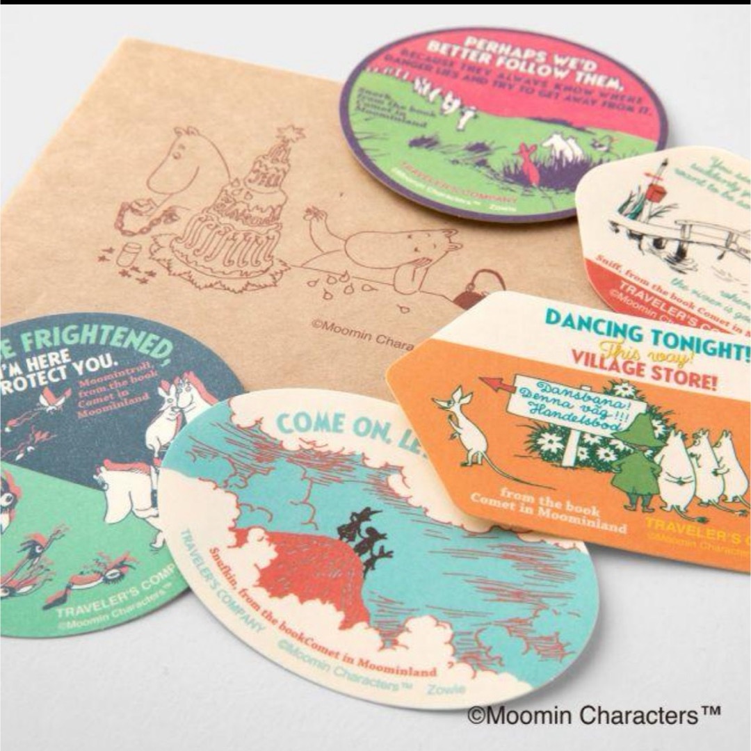 MOOMIN(ムーミン)のムーミン　トラベラーズノート 限定セット MOOMIN 彗星 メンズのファッション小物(手帳)の商品写真