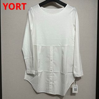 スコットクラブ(SCOT CLUB)のYORT ヤマダヤ　福袋　シャツドッキングロンT ロングTシャツ　オフホワイト(Tシャツ(長袖/七分))