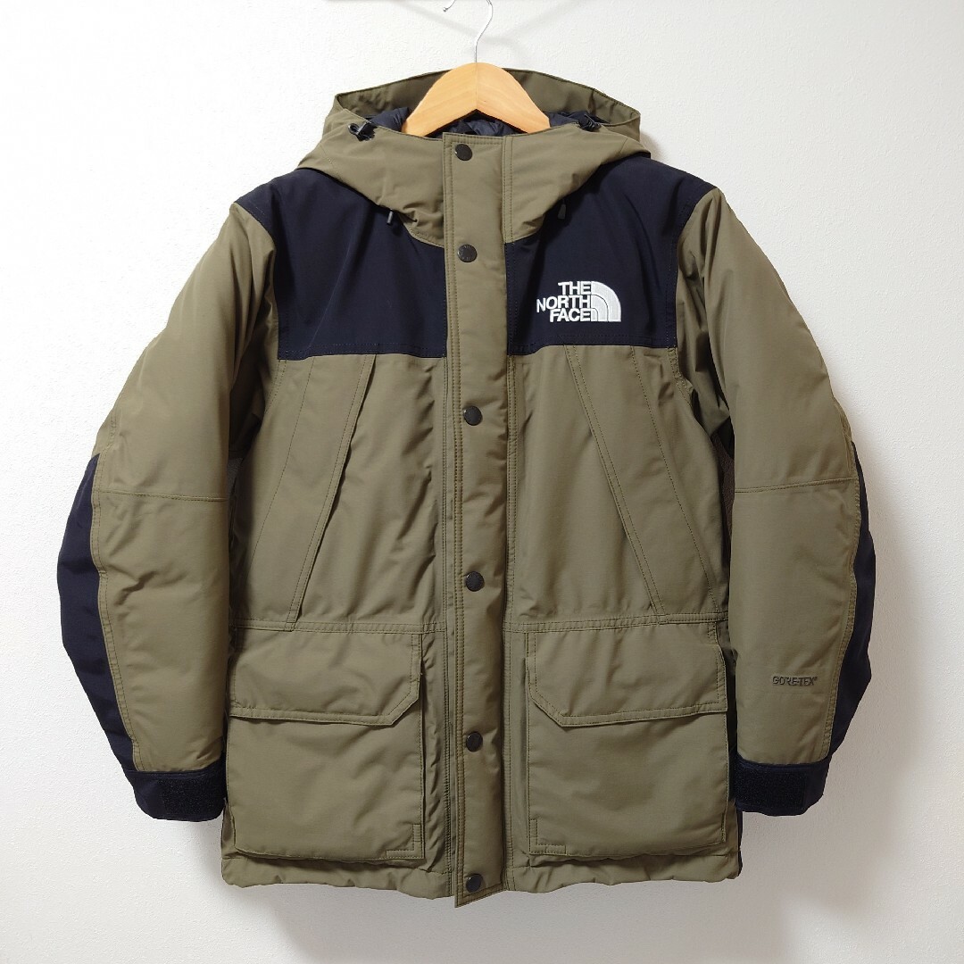 極美品 THE NORTH FACE Mountain Down Parkaバーントオリーブ素材