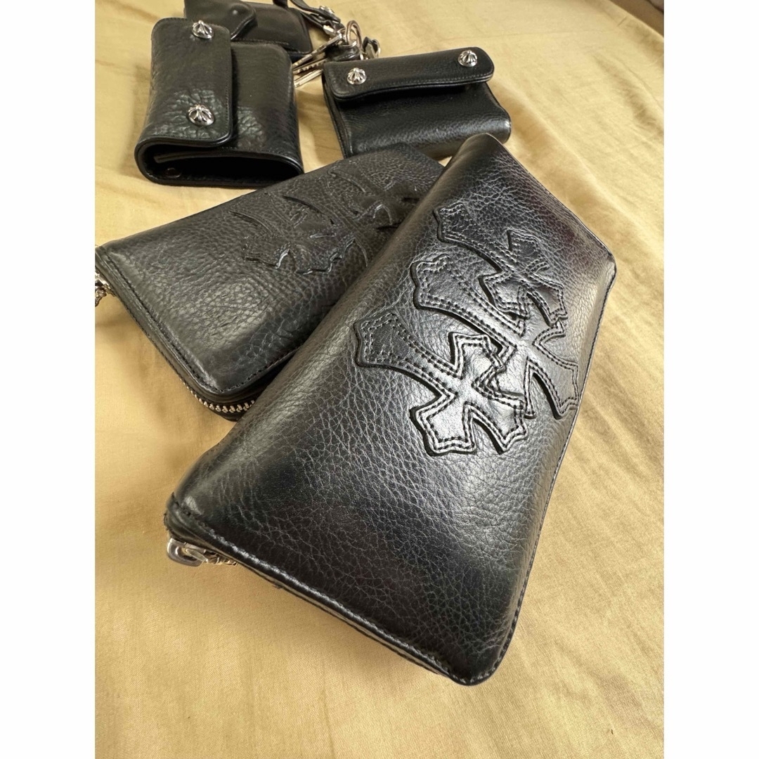 Chrome Hearts(クロムハーツ)の週末値下中！Chrome Hearts クロムハーツセメタリークロス長財布 メンズのファッション小物(長財布)の商品写真