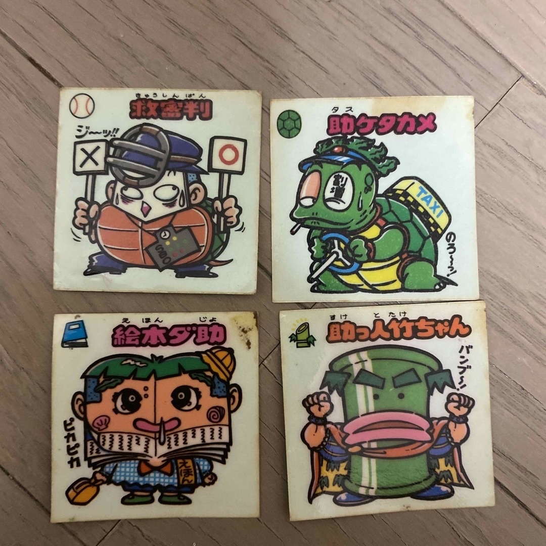 bikkuriman（LOTTE）(ビックリマン)のビックマンシール⚫︎お守り エンタメ/ホビーの声優グッズ(ステッカー（シール）)の商品写真