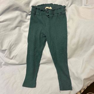 ザラ(ZARA)のZARA レギンス　あったか深緑　98cm(パンツ/スパッツ)