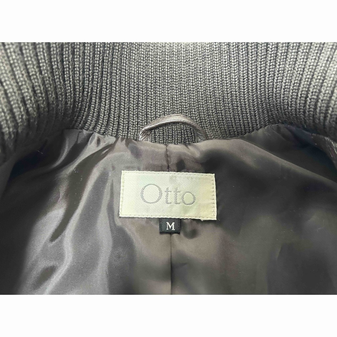 【 未使用品 】Otto オットー レザー ジャケット Ｍ レディースのジャケット/アウター(その他)の商品写真