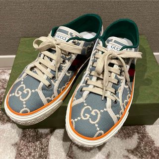 グッチ(Gucci)のグッチ♡GG柄ロゴキャンパススニーカー(スニーカー)