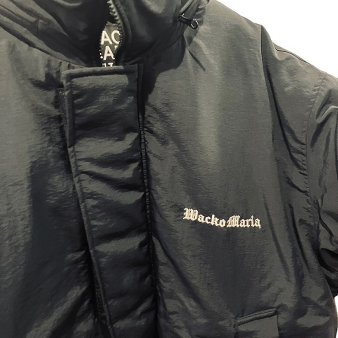 WACKO MARIA(ワコマリア)のワコマリア モンスターパーカー 中綿 フード2WAY  S 黒 メンズのジャケット/アウター(ダウンジャケット)の商品写真