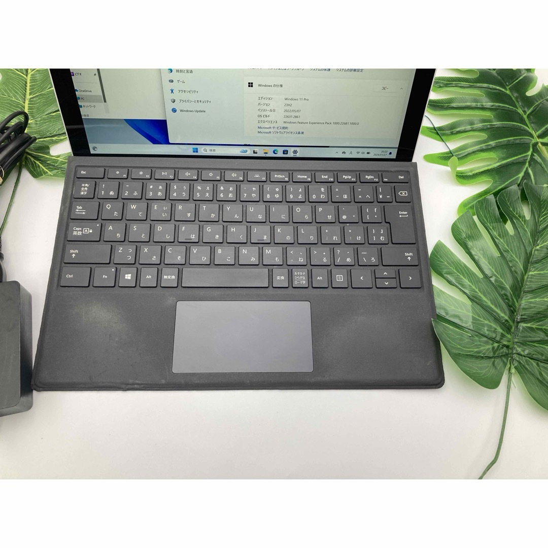 Microsoft(マイクロソフト)のMicrosoft Surface Pro 6 1796  i5 8350U スマホ/家電/カメラのPC/タブレット(ノートPC)の商品写真