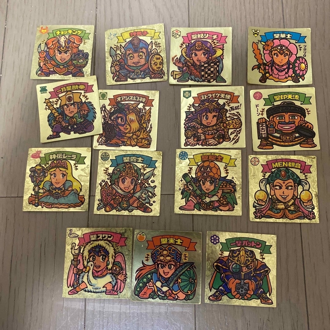 bikkuriman（LOTTE）(ビックリマン)のビックリマンシール⚫︎天使 エンタメ/ホビーの声優グッズ(ステッカー（シール）)の商品写真