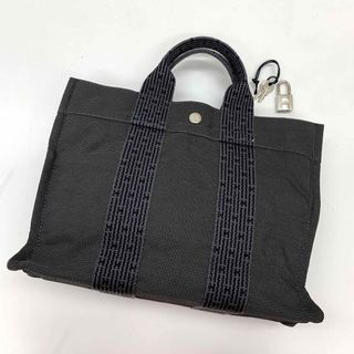 エルメス(Hermes)のエルメス エールライン PM HERMES ハンドバッグ ナイロンキャンバス (ハンドバッグ)