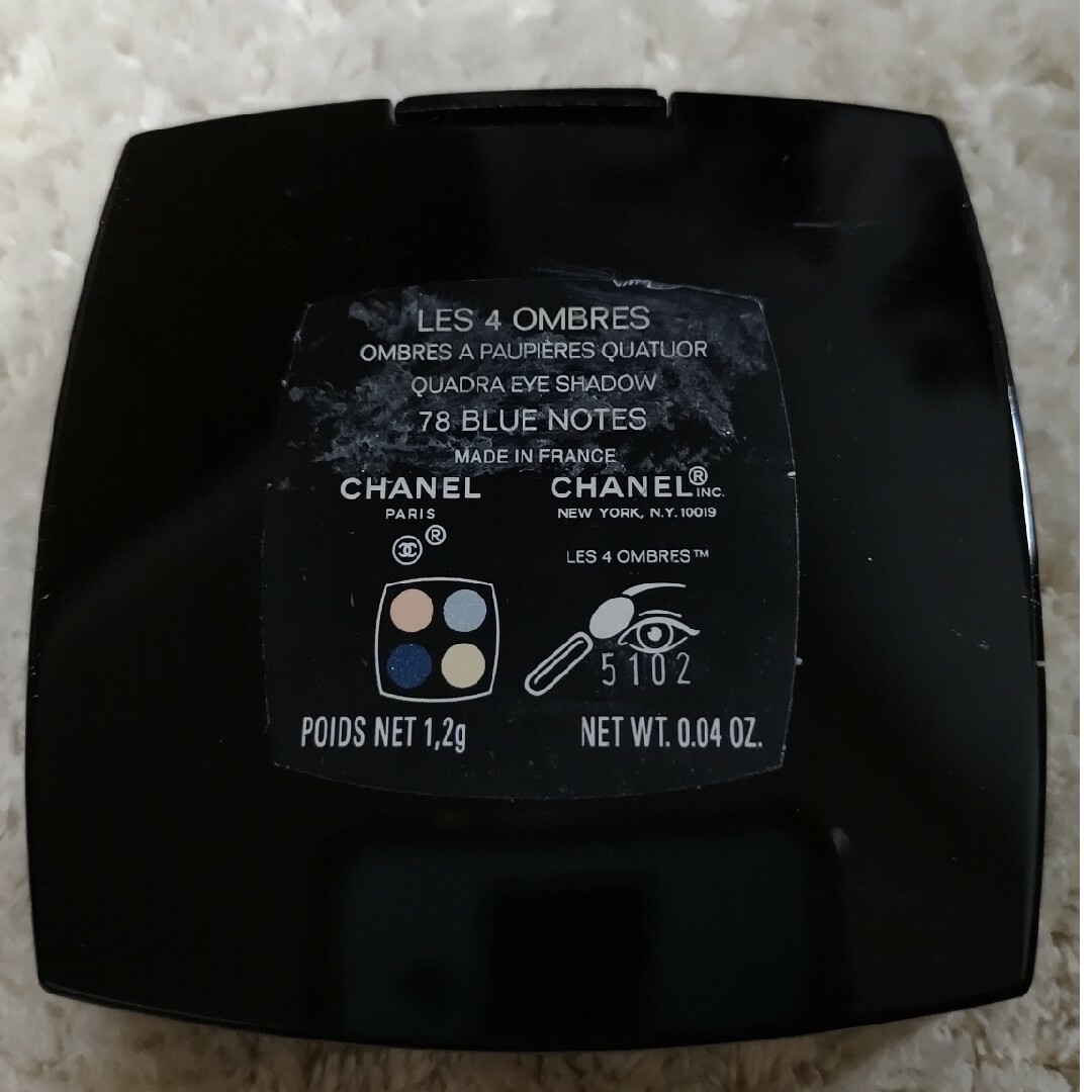 CHANEL(シャネル)のCHANEL レキャトルオンブル 78BLUE NOTES コスメ/美容のベースメイク/化粧品(アイシャドウ)の商品写真