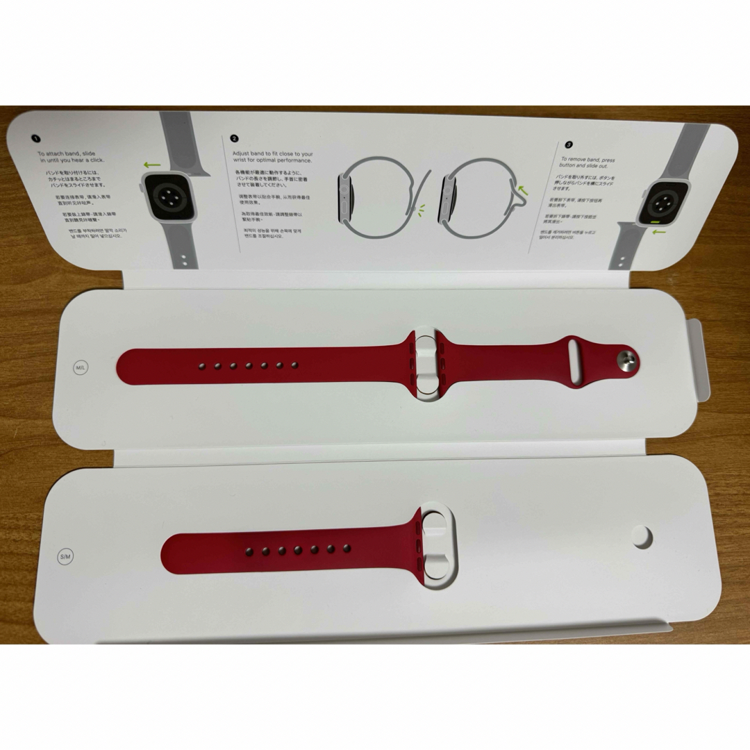 Apple Watch(アップルウォッチ)の【シロ様専用】Apple Watch series7 41mm RED GPS メンズの時計(腕時計(デジタル))の商品写真