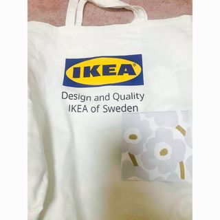 イケア(IKEA)の新品IKEAトートバックandマリメッコおまけつき✨(トートバッグ)