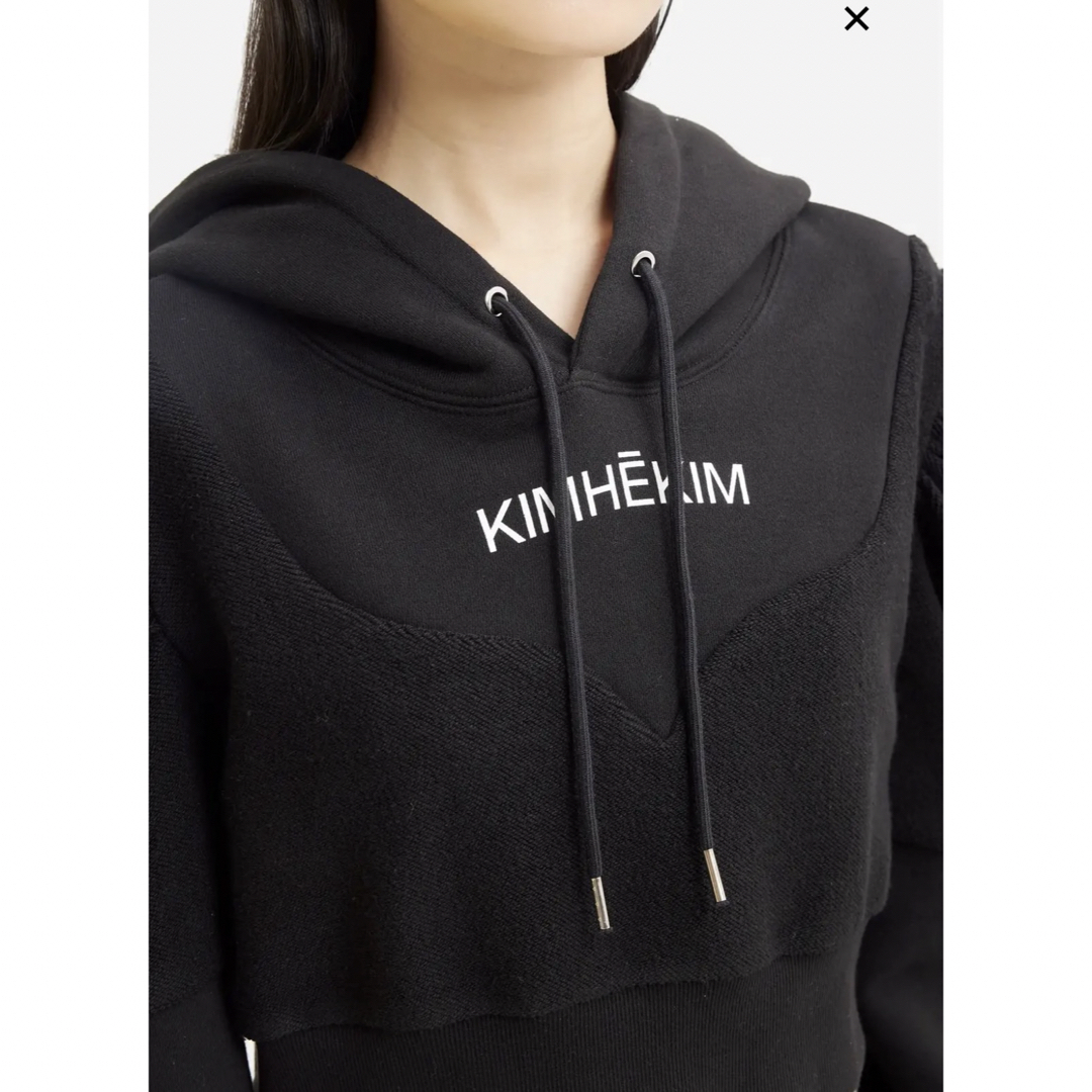 kimhekim grace cropped hoodie