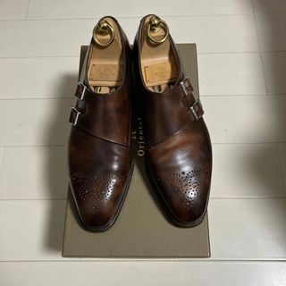 未使用 EDWARD GREEN 7.5E BUCKINGHAM チェスナット