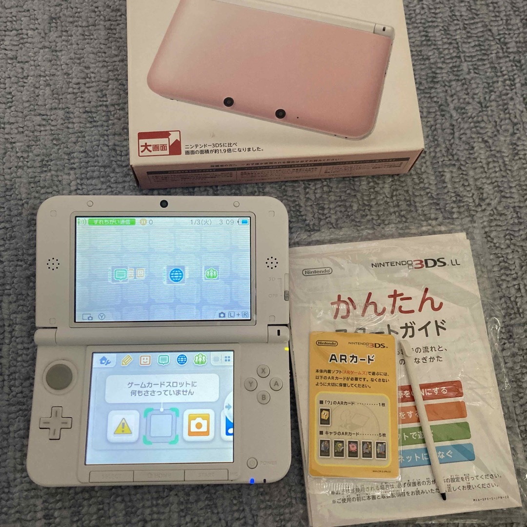 ニンテンドー3DS LL ピンク×ホワイト完品動作確認済ゲーム - lamavr.com