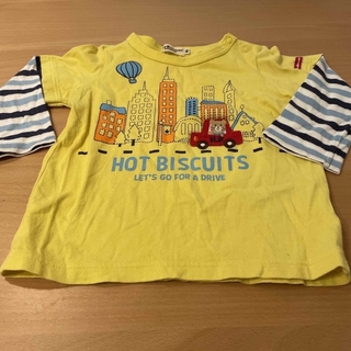 ホットビスケッツ(HOT BISCUITS)の長袖シャツ　80(シャツ/カットソー)