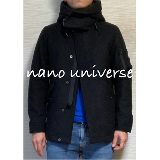 ナノユニバース(nano・universe)の【nano universe】Melton Jacket/Black/S(その他)