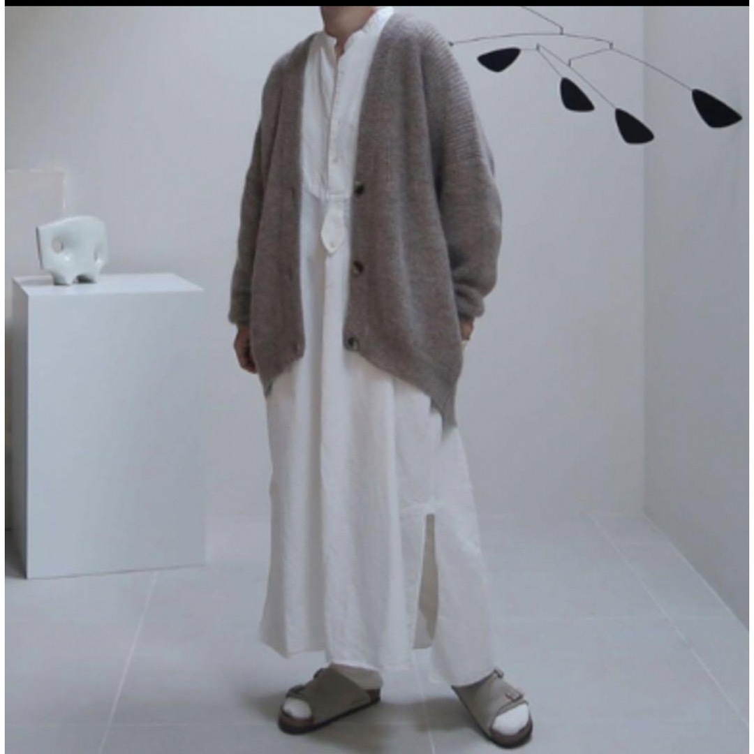 ARGUE(アギュー)のKID MOHAIR&ALPACA&WOOL BLEND カーディガン レディースのトップス(カーディガン)の商品写真