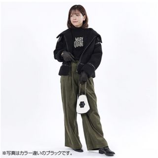 mary quant♡ワッペンタフタグローブブラック新品タグ付