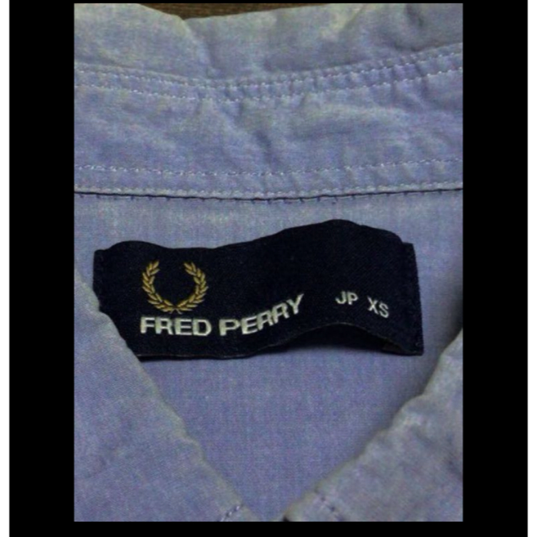 FRED PERRY(フレッドペリー)のフレッドペリーライトブルー×花柄コットンBD メンズのトップス(シャツ)の商品写真