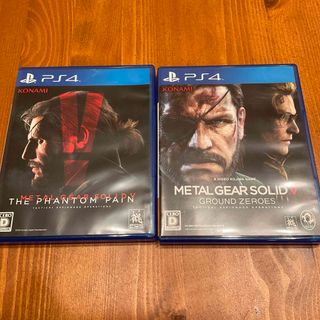 プレイステーション4(PlayStation4)のプレステ4ソフト METAL GEAR SOLID V 2本セット(家庭用ゲームソフト)