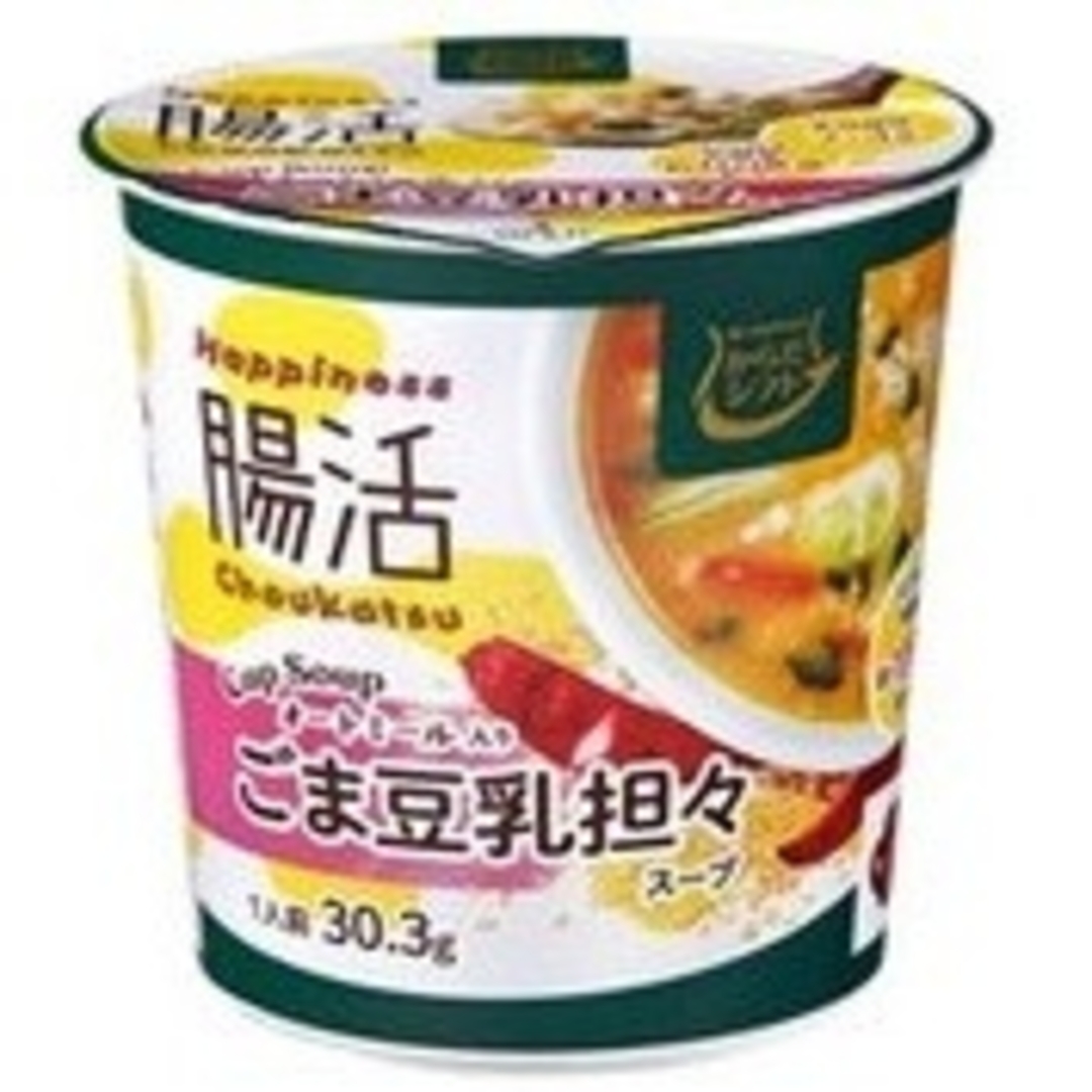 旭松食品(アサヒマツショクヒン)の三菱食品 からだシフト ハビネス腸活ごま豆乳担担 30.3g×6個セット 食品/飲料/酒の加工食品(インスタント食品)の商品写真