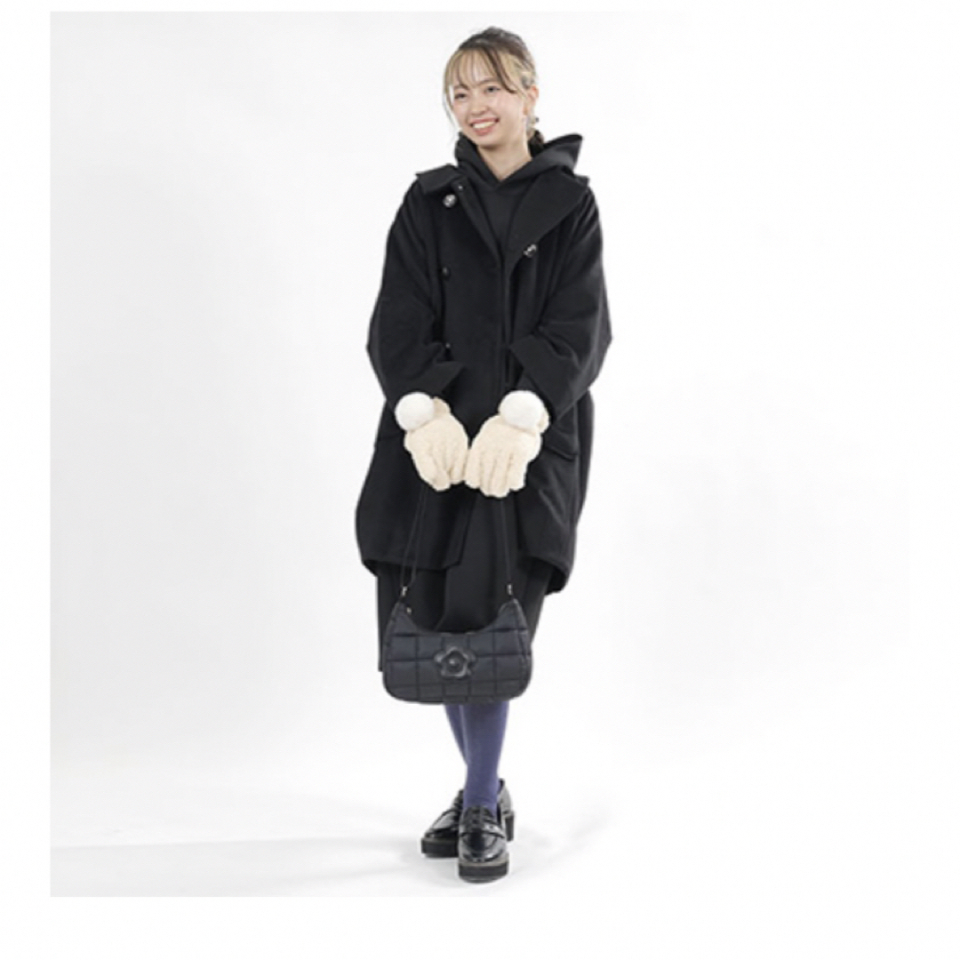 MARY QUANT(マリークワント)のmary quant♡ボアグローブアイボリー新品タグ付 レディースのファッション小物(手袋)の商品写真