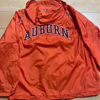 ヴィンテージ(VINTAGE)のAUBURN 大学 オーバーン カレッジ 90s 刺繍ロゴ バックプリント(ナイロンジャケット)