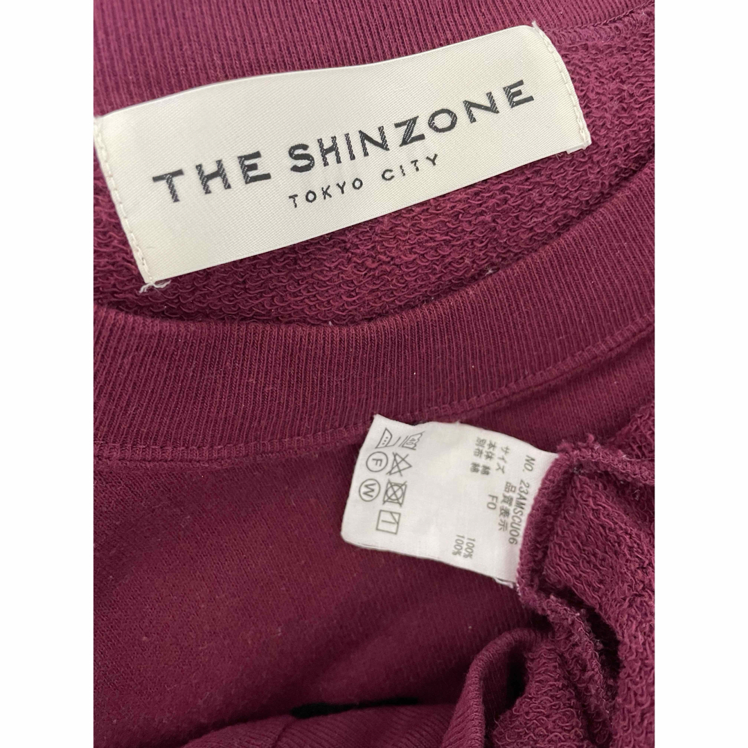 Shinzone(シンゾーン)のTHE SHINZONE MICKEY SWEATミッキースエット ボルドー レディースのトップス(トレーナー/スウェット)の商品写真