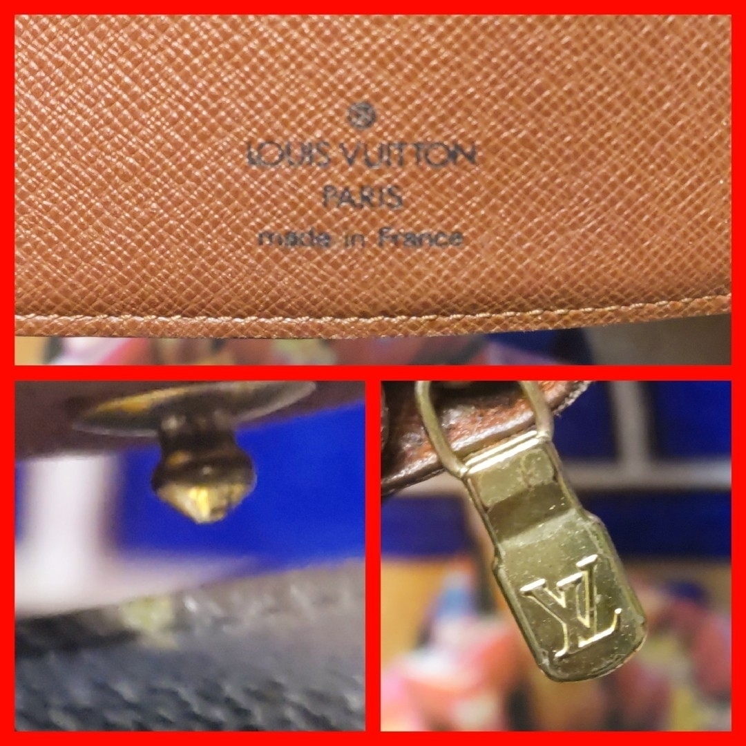 LOUIS VUITTON(ルイヴィトン)の【ラクマ準公認】✨超美品レベル✨仕切り付き小銭入れが特徴の手帳型二つ折り😃 メンズのファッション小物(折り財布)の商品写真