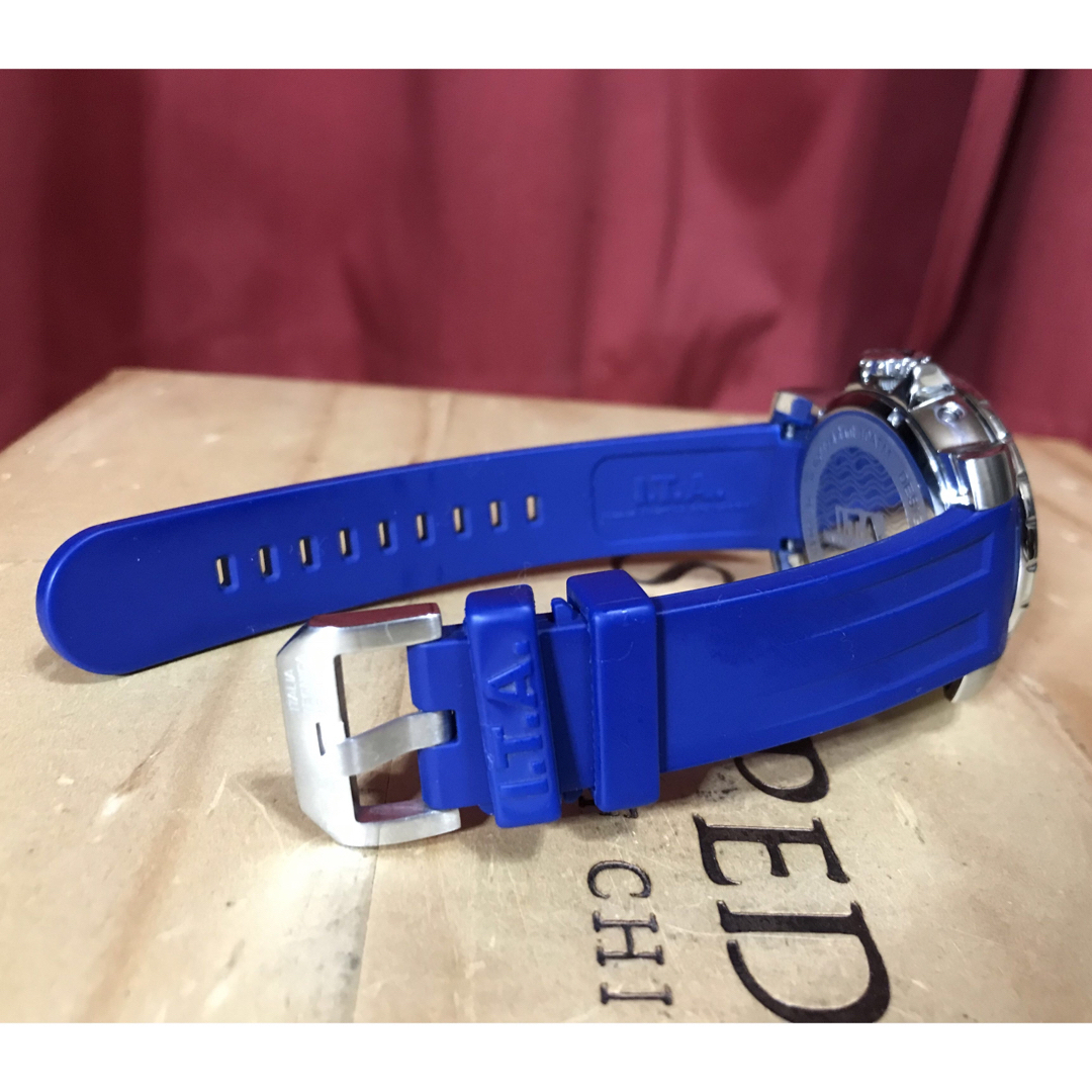 I.T.A.(アイティーエー)のI.T.A. // ☆Corsaro☆ 3Dインデックス　　　　新品電池 メンズの時計(腕時計(アナログ))の商品写真