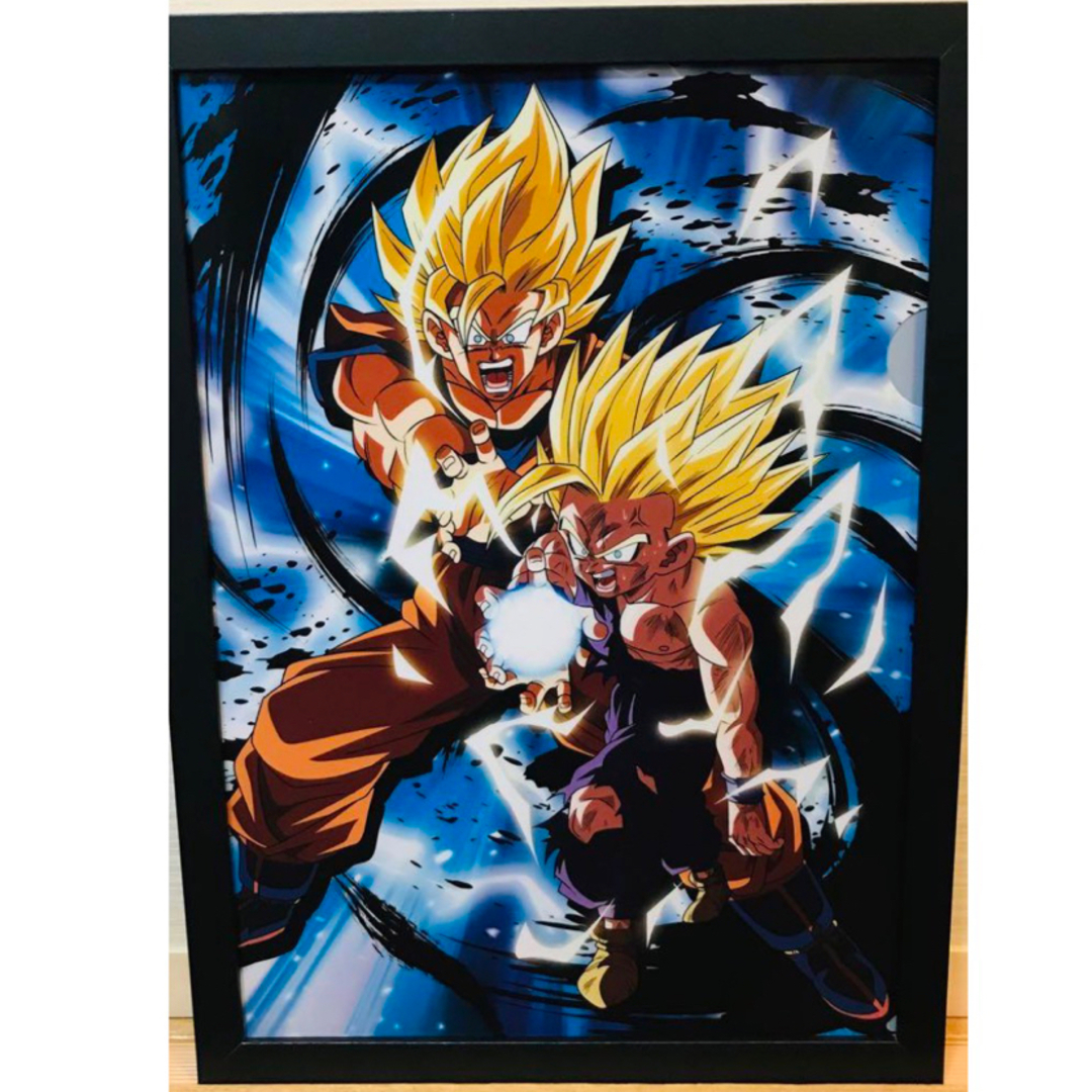 【激レア】ドラゴンボール 「ブルマと孫悟空」 クリアファイル  額装品  鳥山明