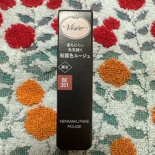 ヴィセ(VISEE)のVisse ネンマクフェイクルージュ BE351 桃のはにかみ 限定(口紅)