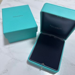 ティファニー(Tiffany & Co.)の【美品】Tiffany ブルーBOX&空箱　ネックレスケース(その他)