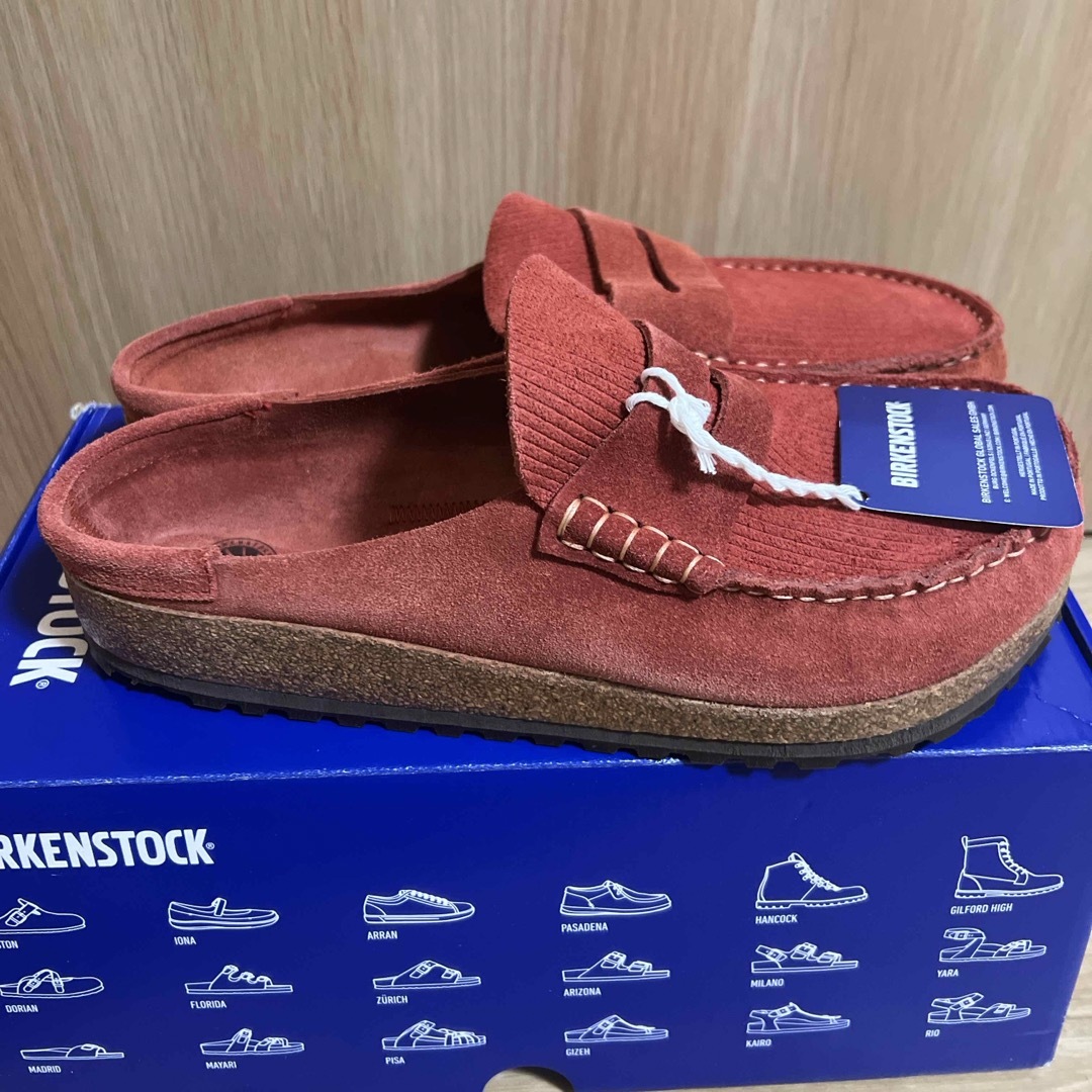 BIRKENSTOCK(ビルケンシュトック)の新品　BIRKENSTOCK Naples サンダル　44 28.5cm レッド メンズの靴/シューズ(サンダル)の商品写真