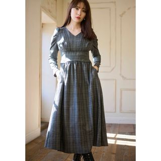 Her lip to - Herlipto Galliera Plaid Long Dressの通販 by さんう