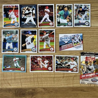トップス(Topps)のトレカ　MLB 2011 TOPPS MLB ベースボール　野球カード　12枚(スポーツ選手)