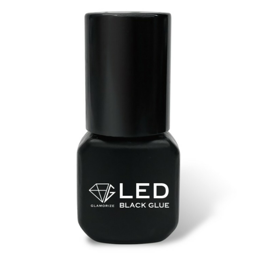 LEDマツエク LEDグルー ブラック グラマライズ コスメ/美容のベースメイク/化粧品(まつげエクステ)の商品写真