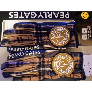 パーリーゲイツ(PEARLY GATES)のPEARLY GATES 吸湿発熱 合皮グローブ レディース 両手 SS 未使用(その他)