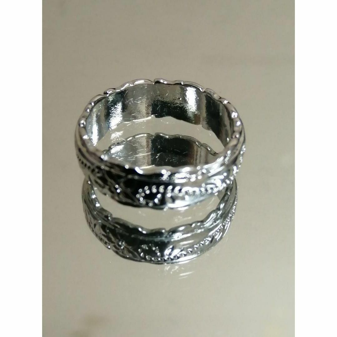 【R170】リング メンズ レディース アクセサリー シルバー 指輪 17号 レディースのアクセサリー(リング(指輪))の商品写真
